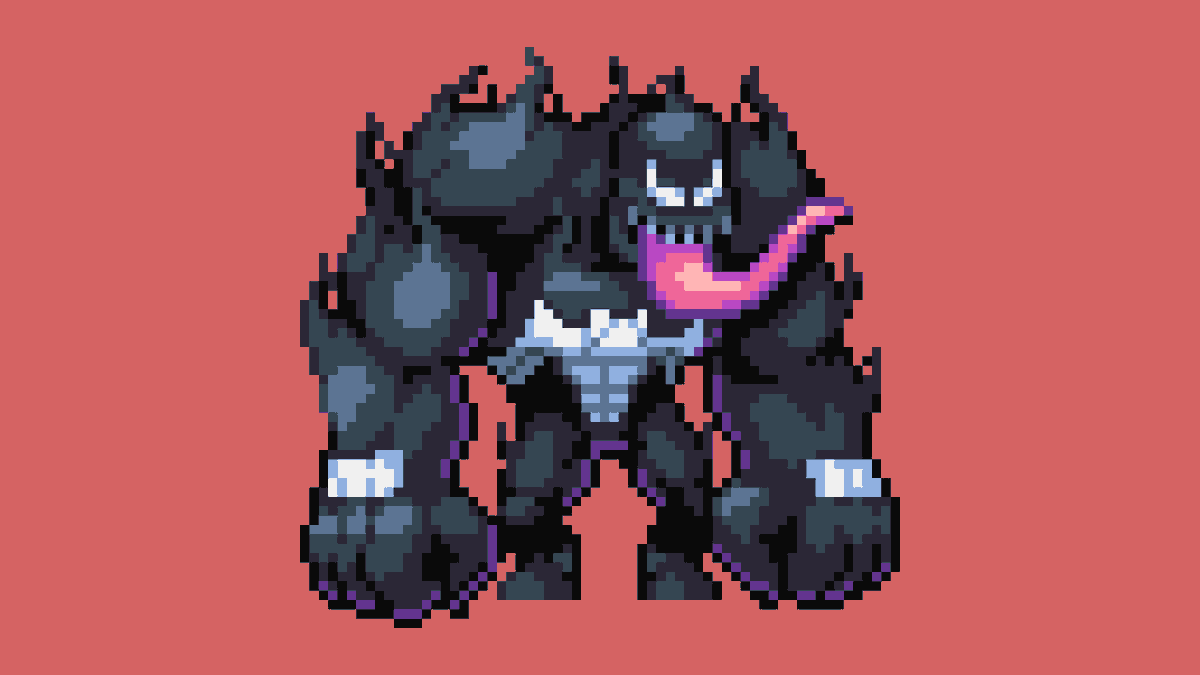 Venom fruit pixel art