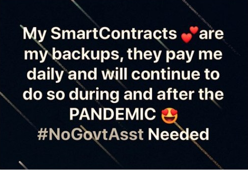 MatrixForsage's tweet photo. Need we say more? #Forsage is the solution to the #worldwidecrisis. We don't need any financial help from the government! https://t.co/GlQPhgv87h https://t.co/ioWuJVCpkb