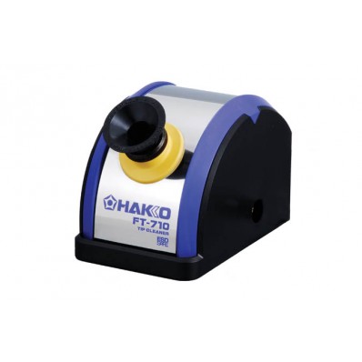 HakkoUSA's tweet photo. #TipTuesday - Tips Matter! Make sure you have a cleaner that's quick and effective in removing oxides &amp; excess solder with the FT-710 #tipcleaner - two powerful spinning brushes, activated when the tip is pressed in the holder https://t.co/ufL7FXYNHY