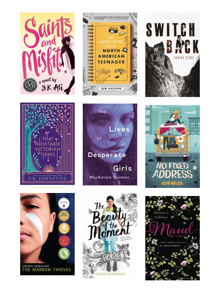 StAlbertLibrary's tweet photo. @Marty_Chan Our Teen Services Librarian Celeste @CeTrottier is a Canadian librarian and she made a list of YA [fiction] books to read that are all by Canadian authors! Including @Marty_Chan and @EricRWalters https://t.co/5hzKycVEWU #canadianYA https://t.co/PZcHXya9ru