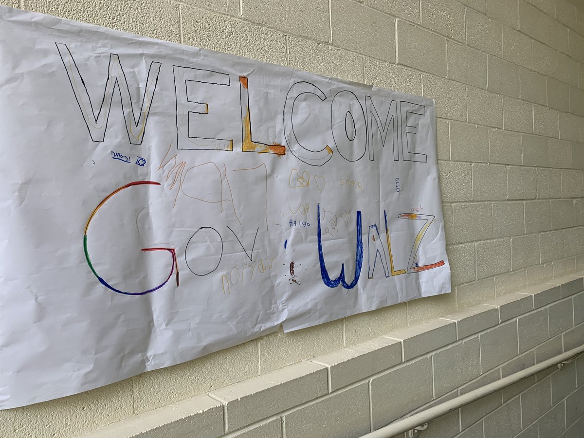 GovTimWalz's tweet photo. In the face of COVID-19, child care providers have stepped up to provide safe, reliable care. Proud to visit @hamlinecdc to announce a $56 million plan to support the work providers do to educate our little ones, help families, and strengthen our economy during the pandemic. https://t.co/QzXSgd58QK