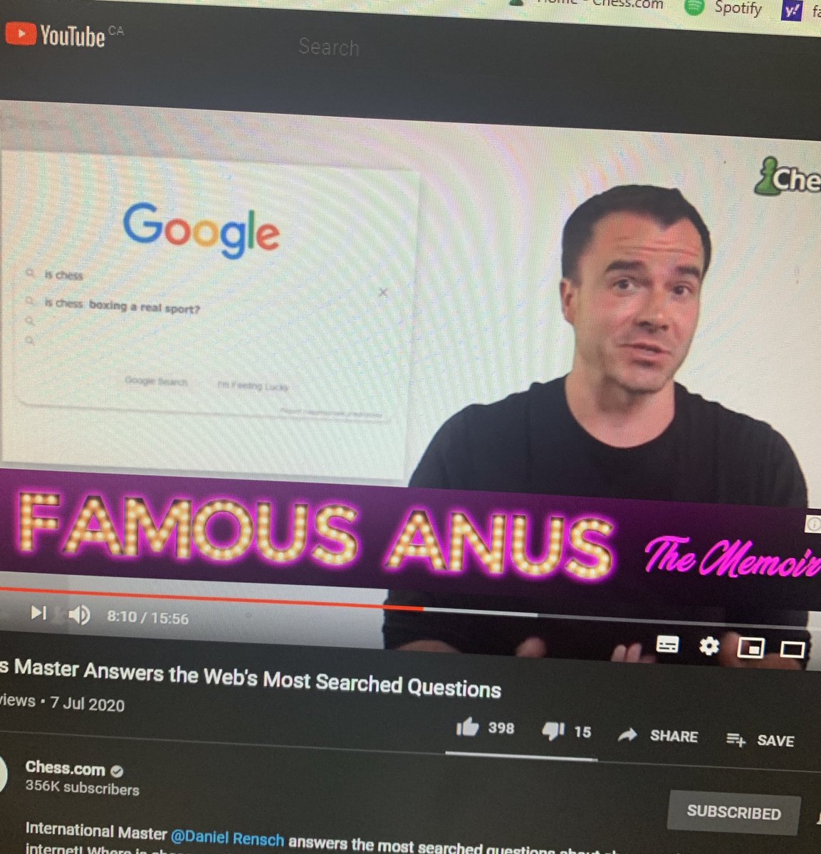 GoodBuddyPeddie's tweet photo. @DanielRensch @chesscom I feel like this isn’t great timing for this ad, but it made me laugh....a lot.  Love you Danny https://t.co/oc6osVB143