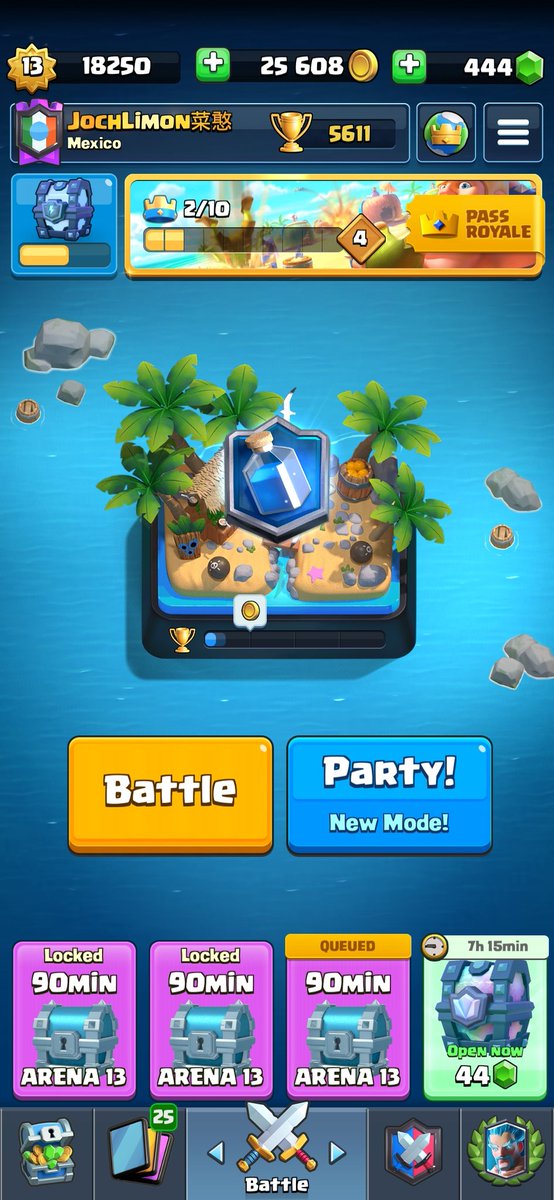 jochlimon's tweet photo. Agradezco el pago de dos pases royale por el los premios de ladder a cargo del clan @UllampashGG si cumplen https://t.co/V3OY7C9WAJ