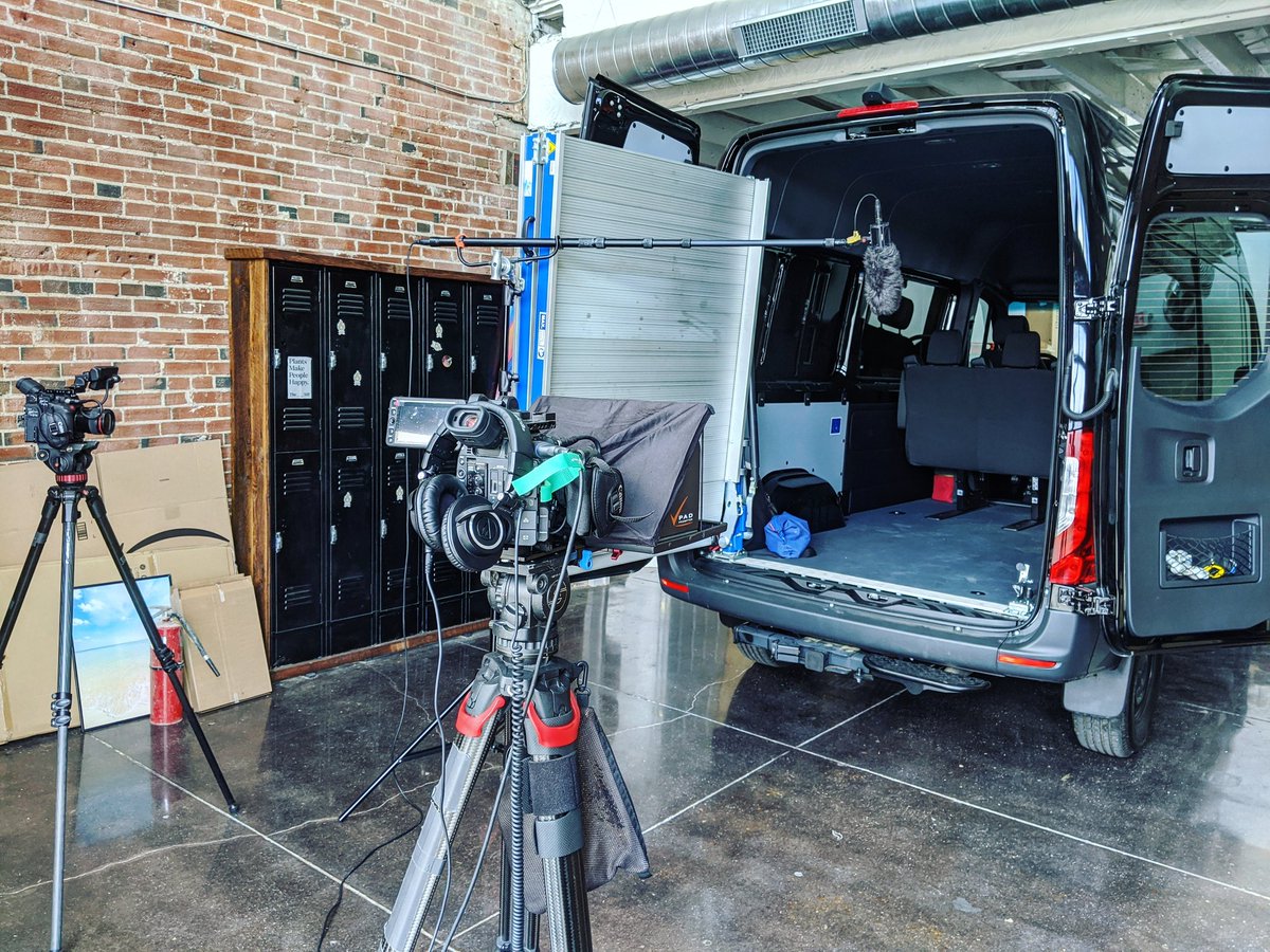 OnceFilms's tweet photo. We're super pumped to share our latest project with you all! For now, here's a sneak peak 🚐...stay tuned 🎥

#ThisIsOnce #TheStoryIsAllAroundYou #mobilestudio #BTS #videoproduction https://t.co/kDnu2Zkoao