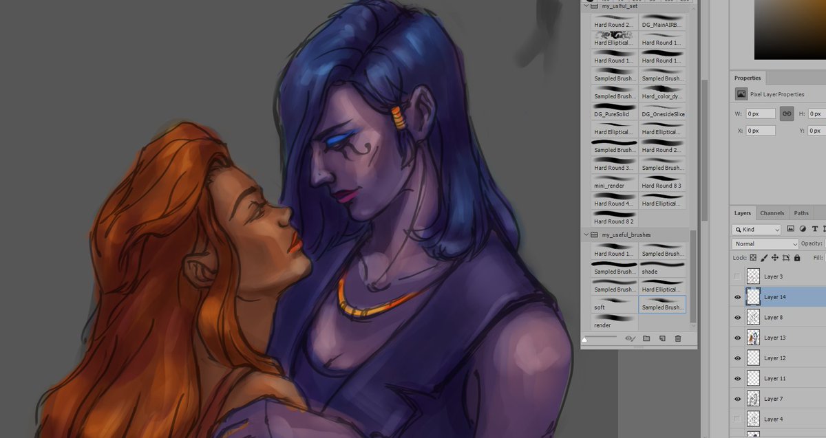 feral_moon's tweet photo. разминка спустя год без рисования #лесбиюль #OverwatchFanart #pharah
#brigitte https://t.co/iw7RBNgwls