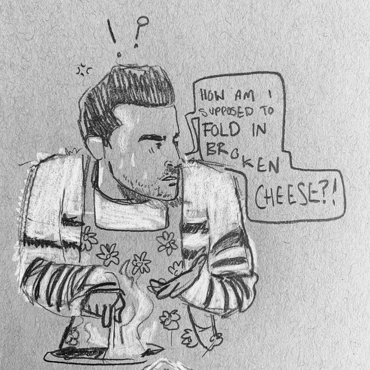Airstripyaks's tweet image. ✨More David Doodles✨ 
#foldinthecheese #davidrose #schittscreek #doodle #study