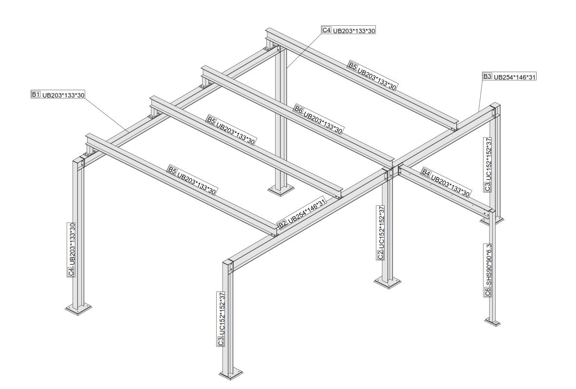 dalksteel's tweet photo. House extension steelwork issued for fabrication. Super quick turnaround. #tekla #structuralsteel #houseextension #fabrication https://t.co/dm24OPqCM0