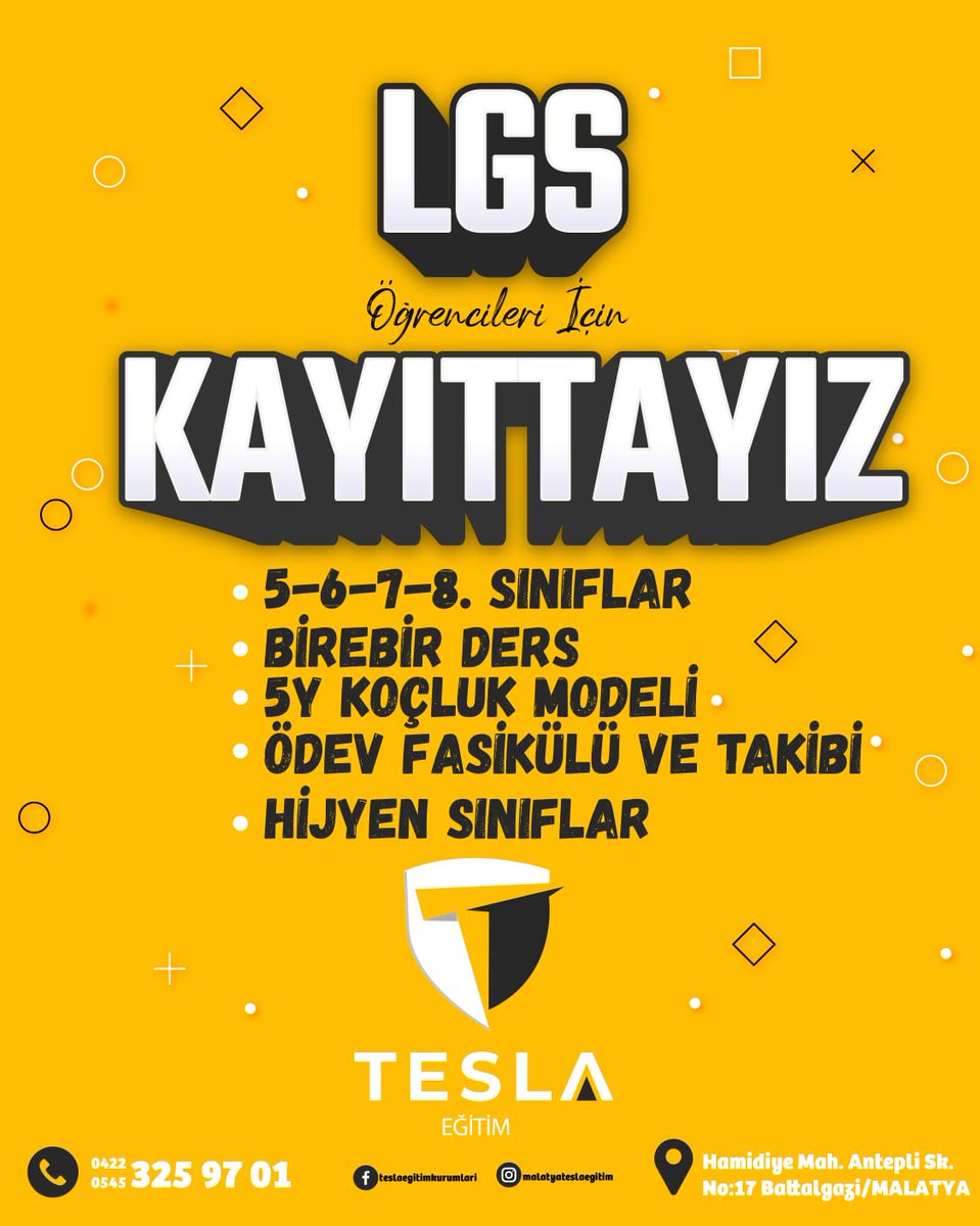 EgitimTesla's tweet photo. #malatya #lgs2020 #lgs2021 #Lgs #lgs2020tayfa #lgsyehazırım #lgssınavı #mutlunesiller #malatyaeğitim https://t.co/CuybUBben7