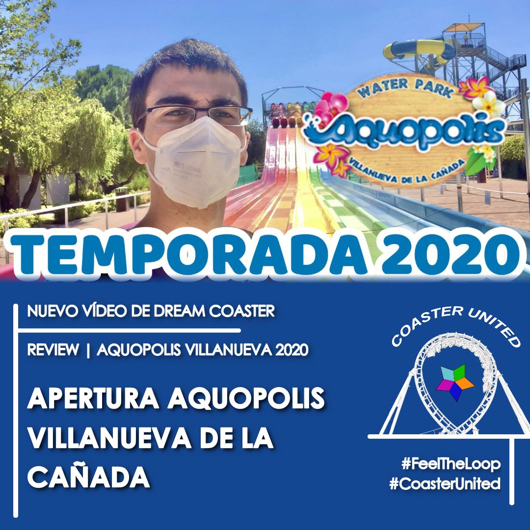 CoasterUnited's tweet photo. ¡Conoce como ha sido la APERTURA de AQUOPOLIS VILLANUEVA DE LA CAÑADA (@AquopolisVillaN @parquesreunidos) en el último vídeo de @CoasterDream! ¡Ya disponible!
.
.
.
#FeelTheLoop #CoasterUnited #Apertura #AquopolisVillanuevaCañada #Aquopolis #DreamCoaster https://t.co/wPJUVIXyk2