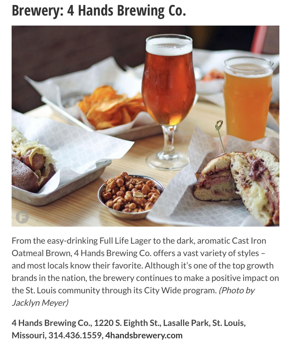 Thank you for choosing us as your favorite brewery, St. Louis!