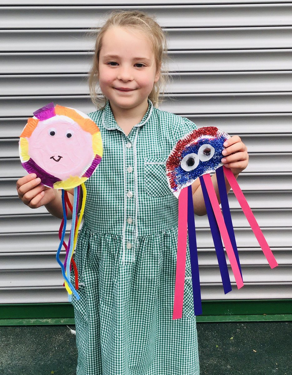 sjvblackpool's tweet photo. In Art yesterday, we made Jellyfish by painting and collating with different materials ππ¦π ππ #SJVClass1Ha #SJVClass1Hu #SJVBubble1B #SJVArt https://t.co/QE8bksoN5F