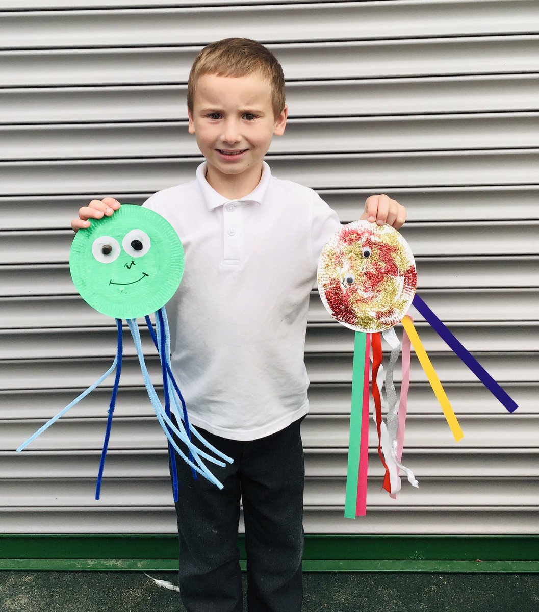 sjvblackpool's tweet photo. In Art yesterday, we made Jellyfish by painting and collating with different materials ππ¦π ππ #SJVClass1Ha #SJVClass1Hu #SJVBubble1B #SJVArt https://t.co/QE8bksoN5F