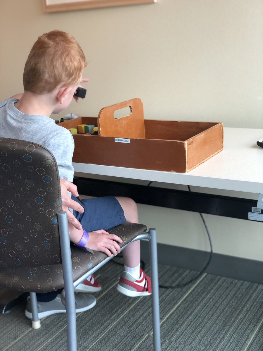 mdeboer03's tweet photo. SDR/Surgery week, Day 2.
OT evaluations, knee brace fittings, wheelchair measurements, and a tour of the rehab department where we’ll be hanging out for the next 6 weeks. Break time before round 2.
#lovecade #lovegraham #SDRweek https://t.co/BmNPqLyWzM