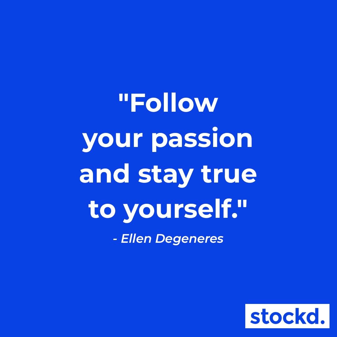 stockdonline's tweet photo. Do what you're passionate about - always ❤️ https://t.co/lUvdNYHnAZ