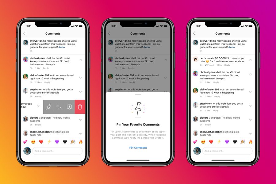 Instagram's 'Pinned Comments' feature is now available to everyone
