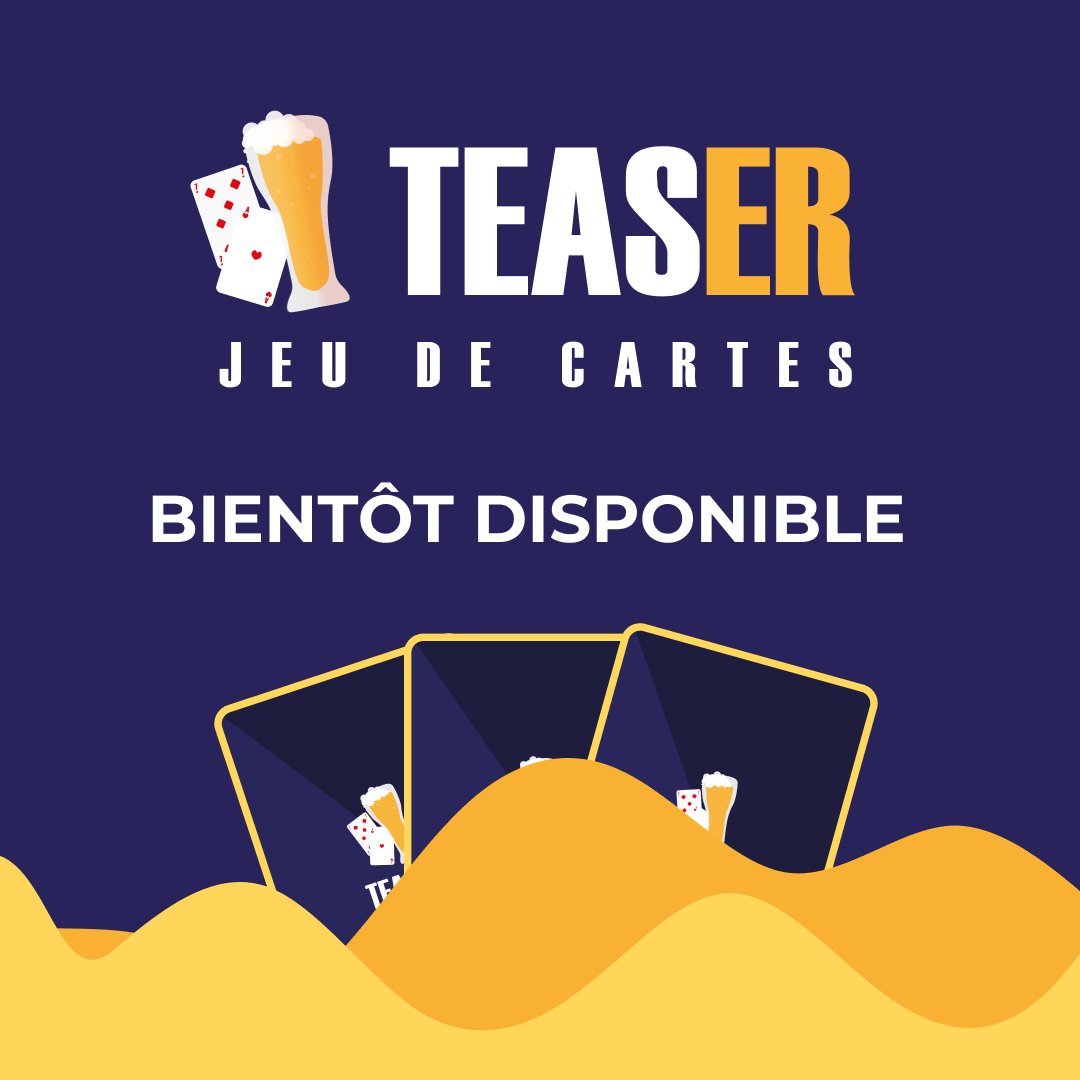 TeaserFR's tweet photo. Voici une présentation de quelques cartes ! Alors envie d’en savoir plus ? 🍻🎉
#teaserapp #beer #apero https://t.co/da7WIzpOkQ