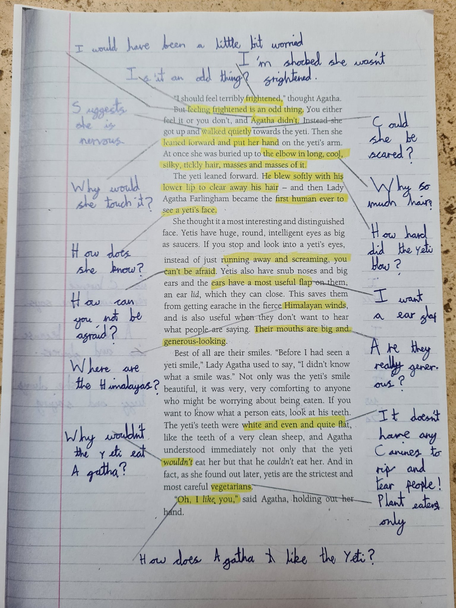 Marking The Text Examples Annotating (Mark Up The Text!)