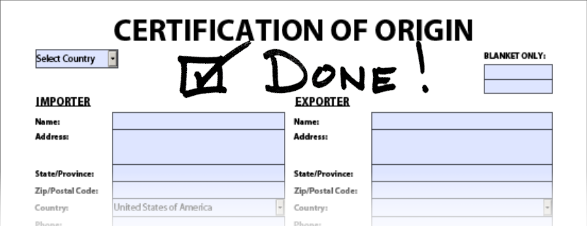 CustomsMobile's tweet photo. CustomsMobile is releasing an updated version of CBP's Certification of Origin template.  This new version includes the #USMCA and the #JAFTA.  Read the article at https://t.co/5zGYOIKYBr.  Download the template at https://t.co/rKOT2dPLB8 #NAFTA https://t.co/qKAMiT3Ftz
