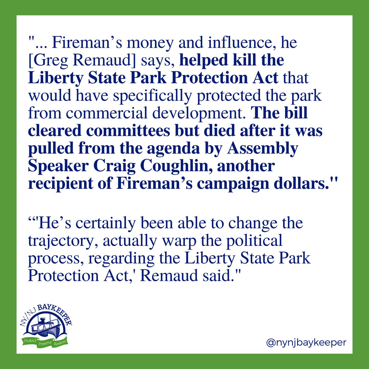 NYNJBaykeeper's tweet photo. Reebok Billionaire Fireman's attempt to usurp Caven Point Natural Area at LSP for his ultra exclusive (only 250 members w/ $500k membership fee) #LiberyNational Golf Course
https://t.co/cjC7AS0tNV
#LSP #SaveLSP #SaveCavenPoint #PicnicsNotPrivatization #Folsp #NJ #JerseyCity https://t.co/hyRAag4hCY