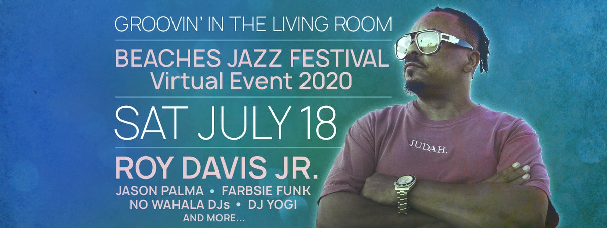 nufunk's tweet photo. #GroovinInThePark at @BeachesJazz is back Sat. July 18th at 8PM ET w/ virtual living room deep house, funk &amp; soul dance session ft Chicago legend @RoyDavisJr + @JasonPalma @UnitedSoul @Farbsie @NoWahalaDJs &amp; more on  #Toronto #housemusic #funk
Details 👉 https://t.co/OOYXgjUexe https://t.co/8nLm1yKh77