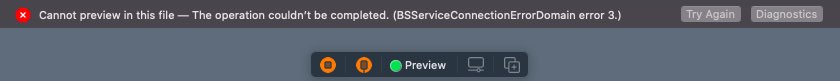 makwanbk's tweet image. Is there anyone get this error while previewing on a real device?
#Xcode #Xcode12