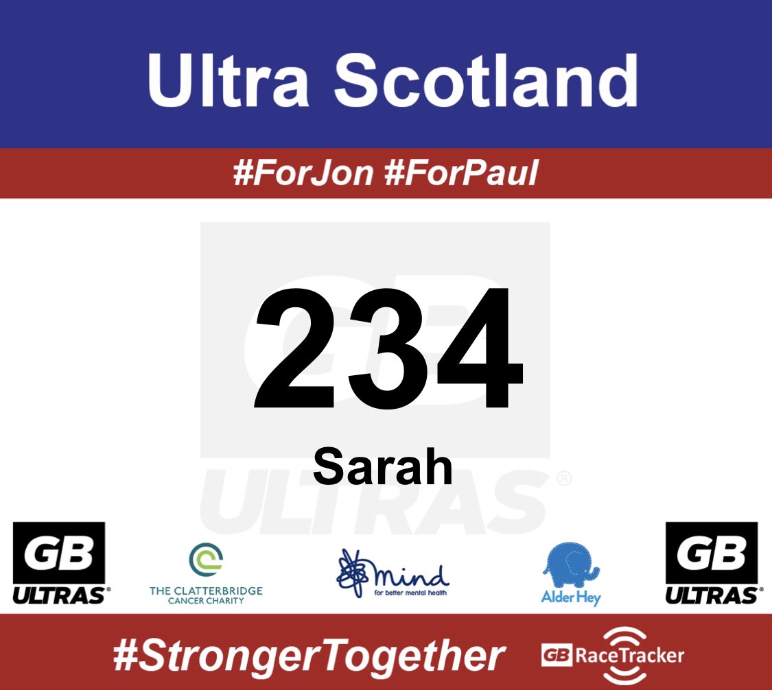 MsSarahBullock's tweet photo. An early start tomorrow to run my small section of the Southern Upland Way (virtually) in memory of 2 of our Ultra family Jon Ward and Paul Hinton @UltraScotland #GBUltras #ForJon #ForPaul #GBRacetracker https://t.co/AC1vBiNwqc
