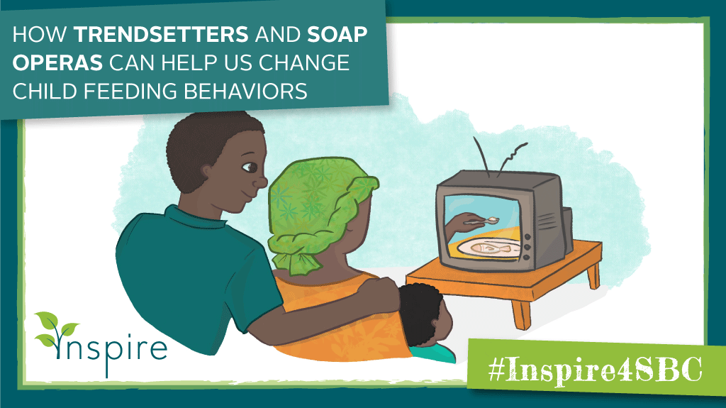 aliveandthrive's tweet photo. ❗NEW POST ALERT❗ Social norms: the unwritten rules that govern human interactions. How do we leverage these to influence child feeding? The newest #Inspire4SBC post: “How trendsetters &amp; soap operas can help us change child feeding behaviors.” 
#SBC 
https://t.co/1UFFCrAO5s https://t.co/NwlJ839U4B