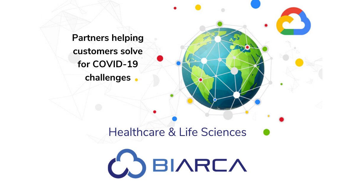 biarcaInc's tweet photo. Along with other @gcloudpartners we’re continuing to build innovative solutions that help customers during #COVID19. Here’s how we’re working together with @googlecloud →https://t.co/I2hCj3lc1f

#Google Cloud, #Biarca, #HIPAA, #COVID19, #Healthcare,#LifeSciences https://t.co/mjIxByVKwd