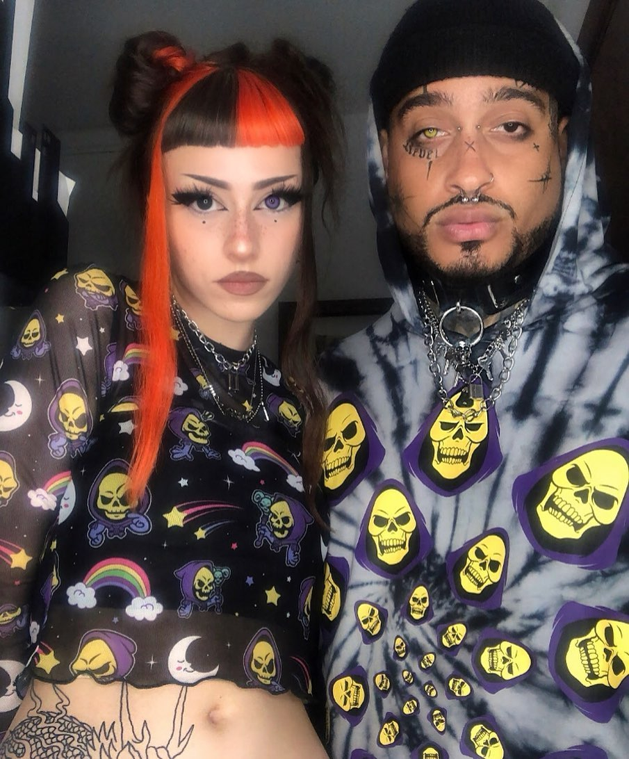 killstar's tweet photo. Double Trouble! 😈  

The Fabulous New Skeletor Collection Is Here! 

https://t.co/fylbqDR6aR | We Ship Worldwide!🌙
⠀⠀
[Models @_mom_n_dad_ wears size XS &amp; XXL]
⠀
#UNIVERSALSTYLE #STYLEISUNIVERSAL
#KILLSTAR #NUGOTH #GOTHICFASHION https://t.co/3HM6B0cu3F