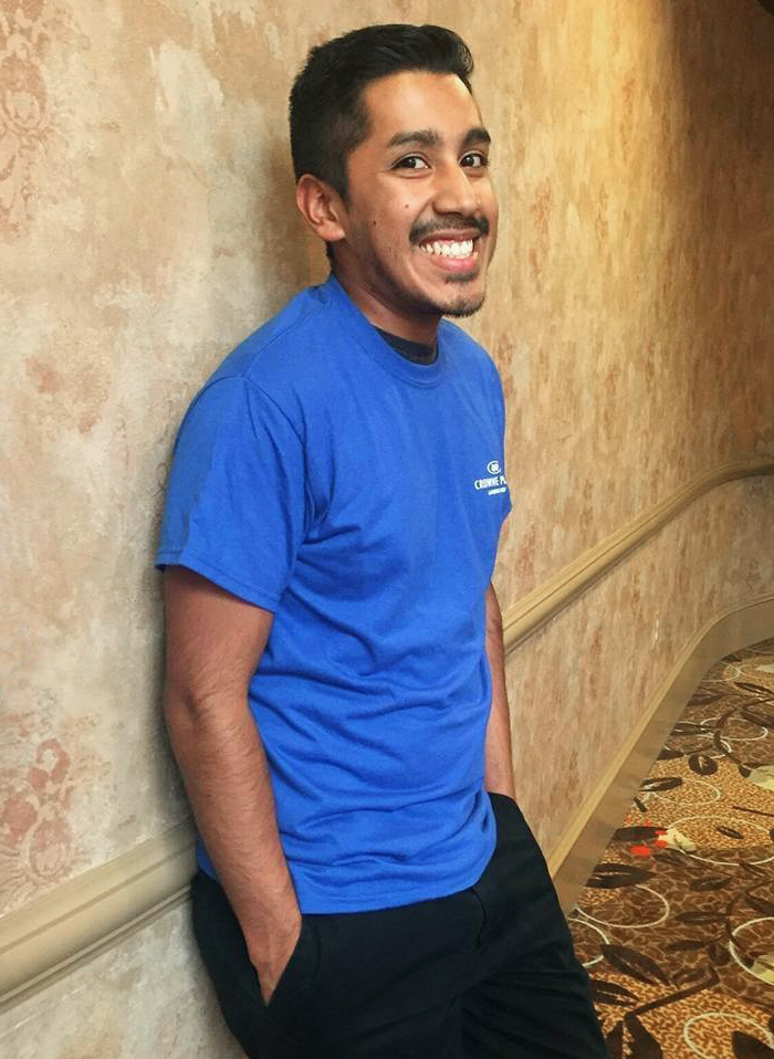 CrowneLansing's tweet photo. Team Member Spotlight✨
Mario has been w/ us since 2013 &amp; is a valuable member of our Banquets Dept! He's previously been recognized as one of our Superstars of the Month &amp; is known for being caring, sincere, &amp; great at connecting w/ guests. 
✨Thank you, Mario, for all you do! https://t.co/86GXvJOeTO