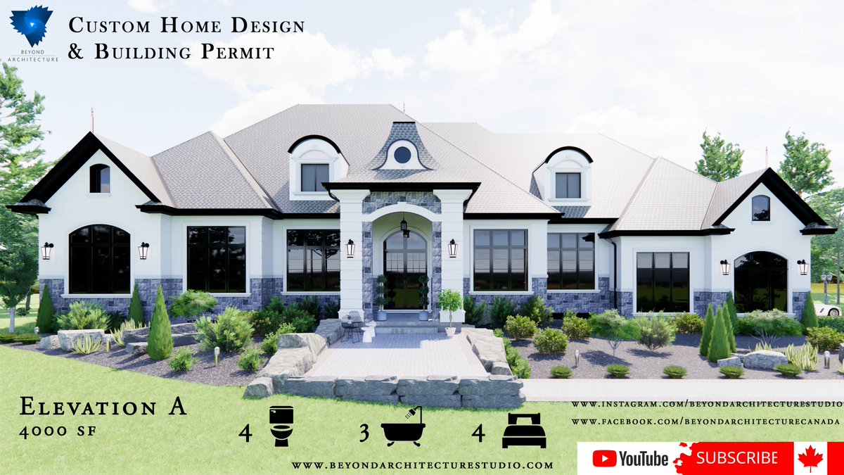 Beyond_Arch_Can's tweet image. New home designs ready for permit. We work closely with new community and home builders in #Ontario #beyondarchitecture #newhomesforsale