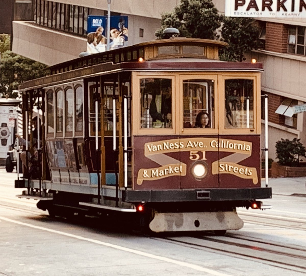 hknightsf's tweet photo. A bit of news that got lost in the horrible deluge of it all: @sfmta_muni does not expect to run the cable cars until there’s a #coronavirus vaccine. It’s just not San Francisco without them. https://t.co/paQ1zS5STy