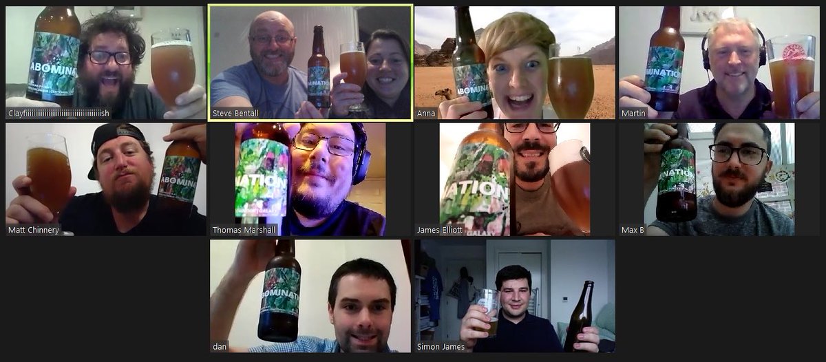 The 3rd and last of our virtual #bottleshare feature beers tonight is from <a href="/HeBrewsBeer/">He Brews</a> ‘Abomination’