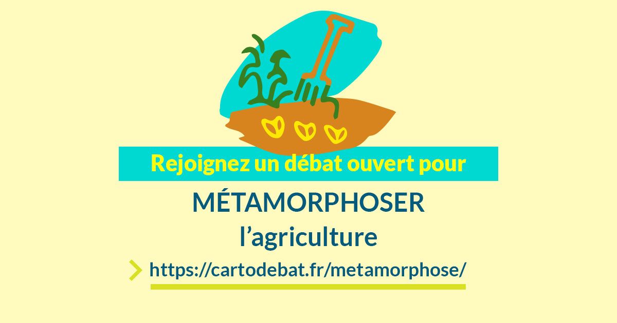 D_Metamorphoses's tweet photo. 🌱 Partagez cette invitation à rejoindre le débat des #métamorphoses pour écrire ce que l'on veut pour demain.
Exprimez-vous à ces sujets #agriculture #bio #culture #consommation #locale #approvisionnement #production #agriculteur #producteur
➡️ https://t.co/kUk9QeI8DG https://t.co/1xX6EFRIKQ
