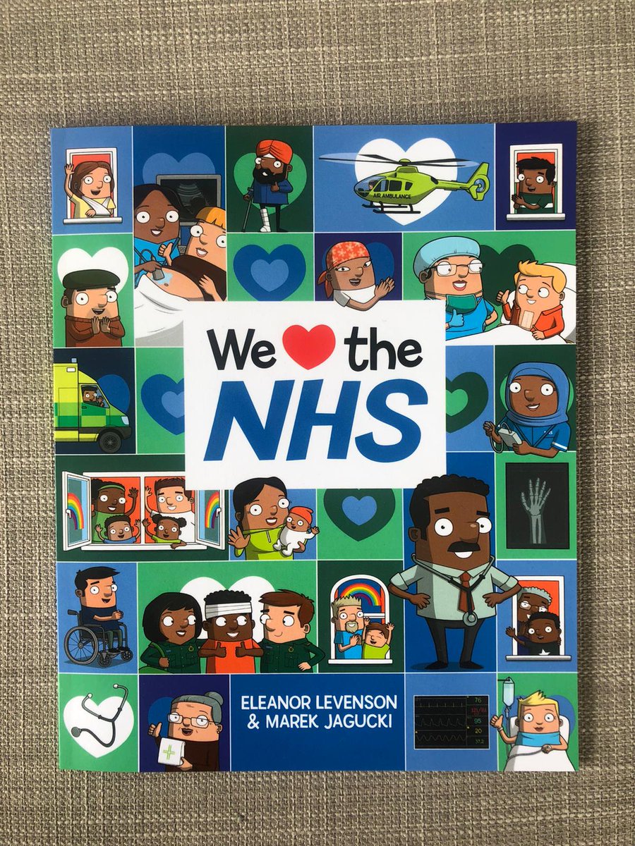 Keir_Starmer's tweet photo. Thank you @ellielevenson for sending me a copy of this wonderful book about our NHS. https://t.co/M7EWXtGFbG