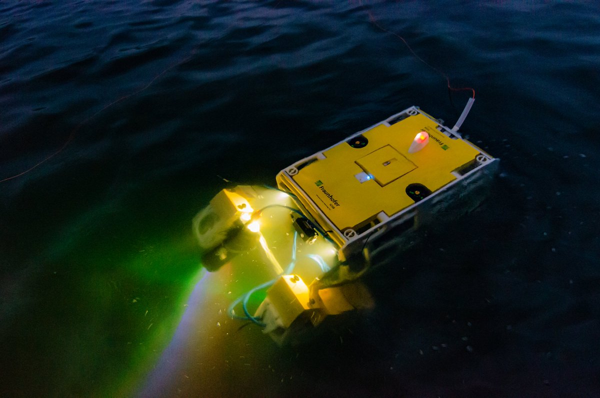 KrakenRobotics's tweet photo. #TBT: Kraken is happy to have an ongoing close research collaboration with the @Fraunhofer_AST.

Our SeaVision has been integrated on a sm hybrid ROV owned by Fraunhofer. The team is looking for archaeological artifacts in a lake called “Süßer See” (Sweet Lake in English). https://t.co/0u9NPEumRP