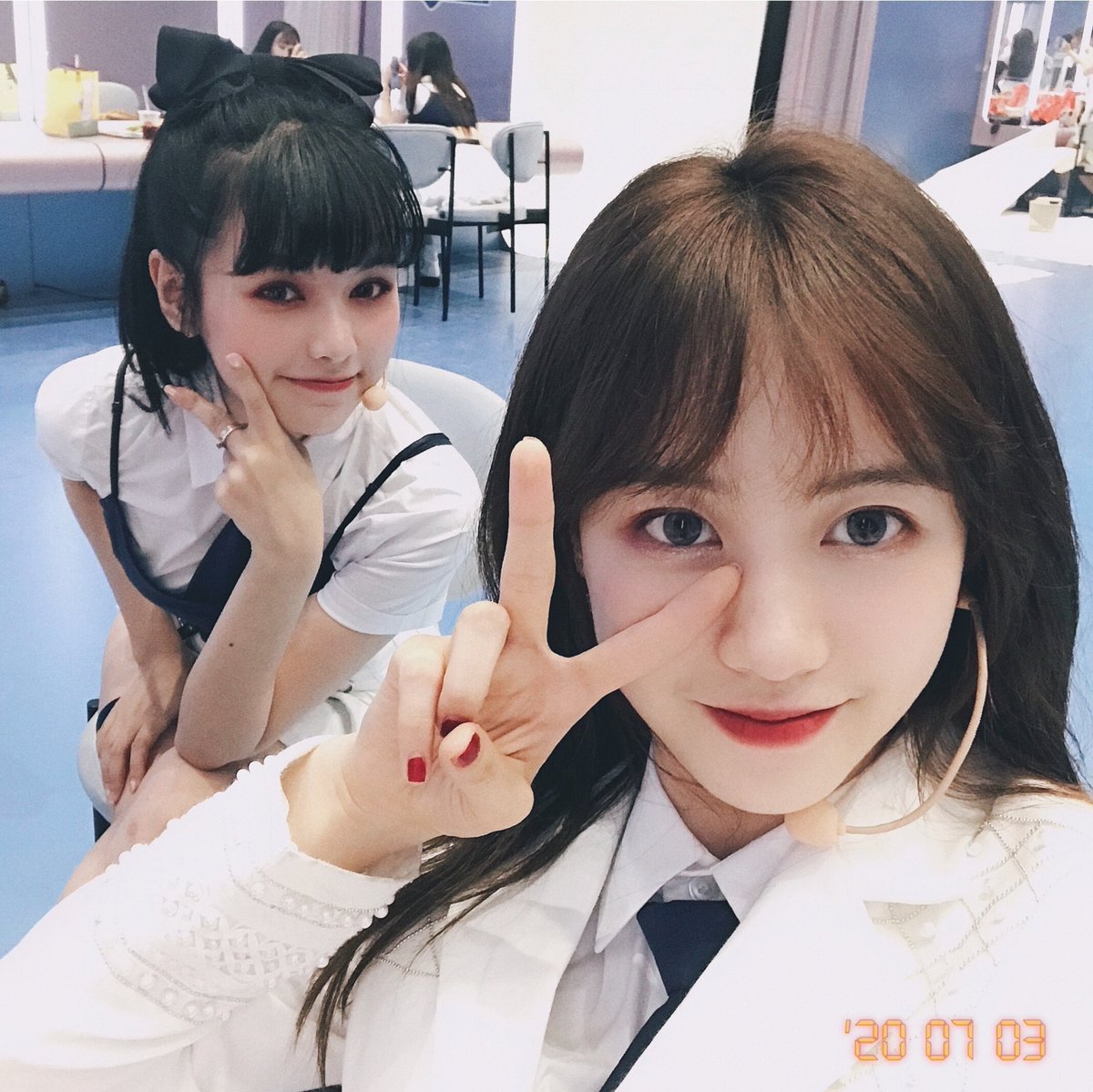 god_xueqian's tweet photo. Xueqian w/ other trainees from the CHUANG finale
#pangxueqian #844band #庞雪倩 #Chuang2020 #CHUANGอ่านว่าช่วง https://t.co/X63GK7jWNe