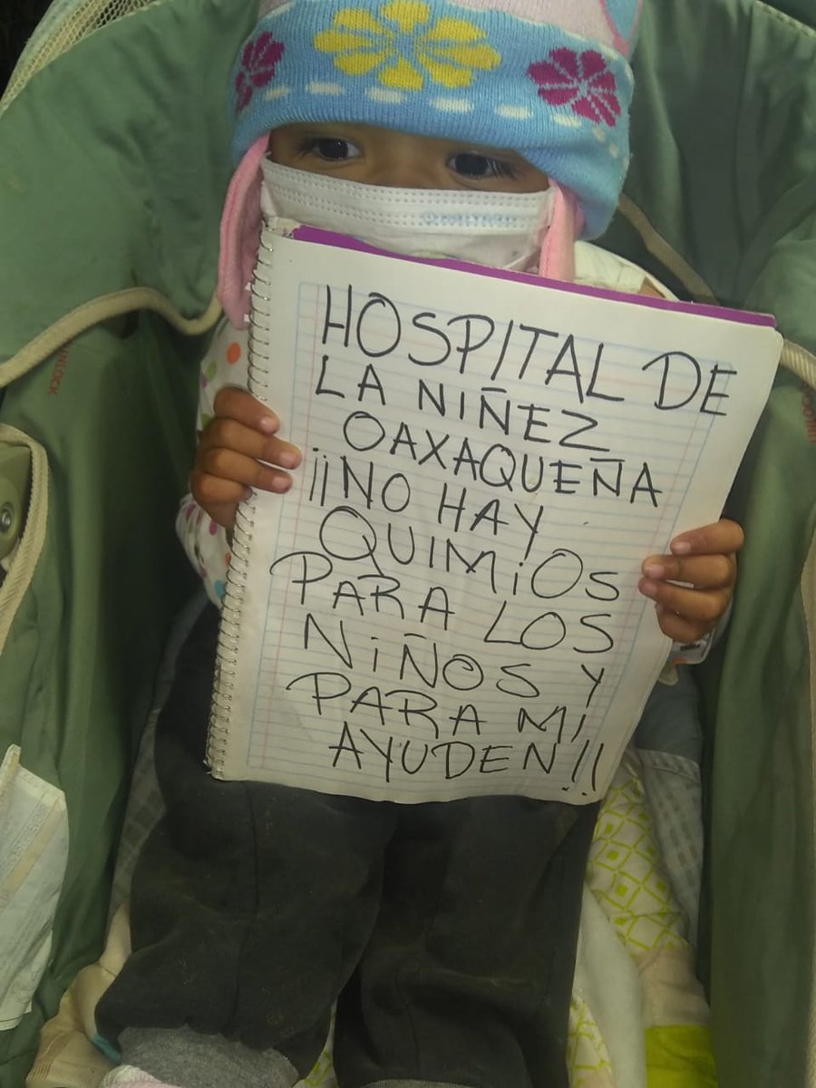 ConCausaMX's tweet photo. Sofia tiene 2 añitos, es paciente con Dx de Leucemia en el Hospital de la Niñez Oaxaqueña y tiene un mensaje que dar.  #ConLosNinosNo #ConCausa #Oaxaca #NoHayQuimios https://t.co/BGCFASBEbX