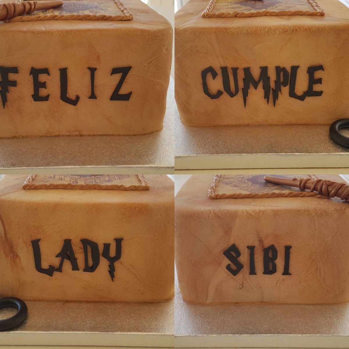 LadySibi's tweet photo. El Sábado volví a celebrar mi #Cumple 🥳(26/04), esta vez #IRL 🥂🏡y Mode #Confinamiento:Off👥🎉y no podía faltar una #Tarta 🎂 de #CakesBy__ME (Ig📸)para soplar velas y pedir deseos✨🥰y qué mejor que el #MapaDelMerodeador 👣en #RedVelvet ❤por la #Lectura 📚de #HarryPotter ⚡🧣 https://t.co/dcetKQu7SR