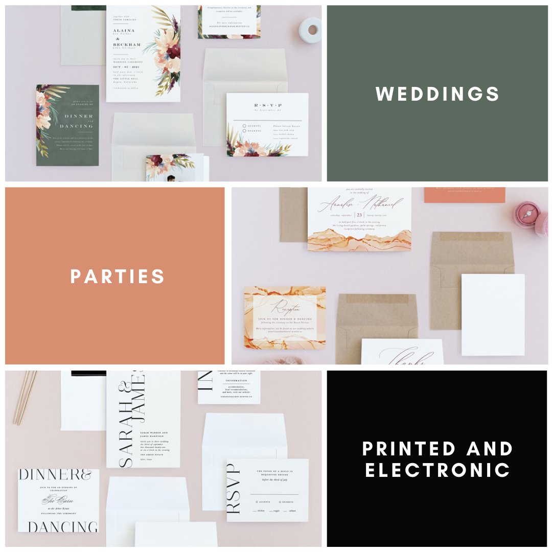 EventOTB's tweet photo. I love @Minted for party &amp; wedding invitations. They have an incredible selection! Take a look at their amazing selection, created by artists and designers! https://t.co/7p5CMdEyf3 #ad #invitations #partyinvites #invites #weddinginvites #weddinginvitation #weddinginvitations https://t.co/rwzFerEL3w