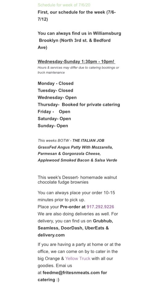 🚨 This weeks schedule 🚨