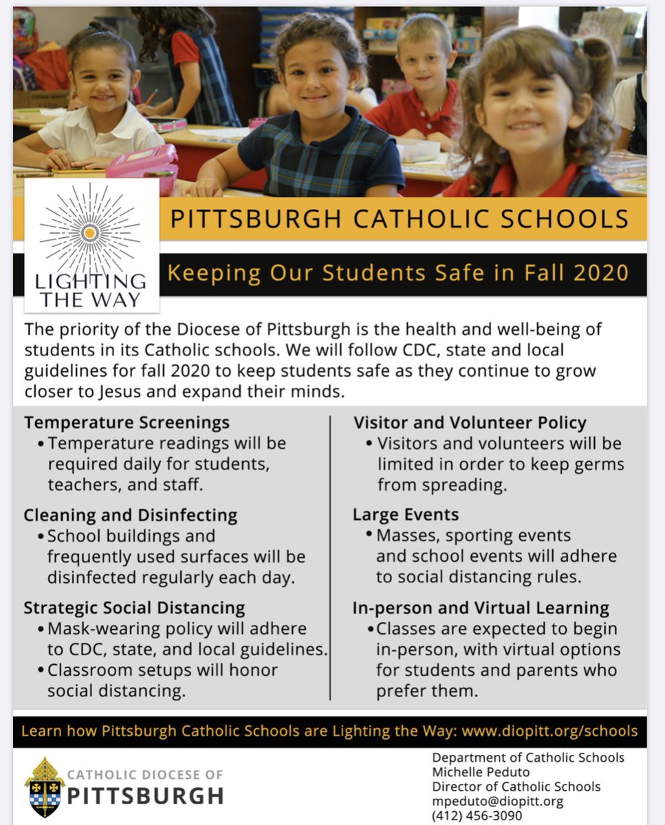 HolyCrossAcade2's tweet photo. We are pleased to announce that Holy Cross Academy is planning to begin in-person classes on August 27 with virtual options for families that prefer that option.  We are accepting new enrollment for the 2020-21 school year!! https://t.co/RV3Y1vls2X