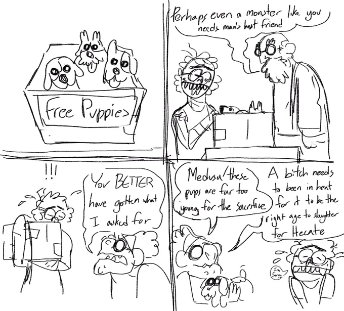 Debbie's childhood raised by Cave Witches 