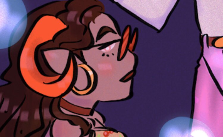 taffyokai's tweet photo. i remember finishing this like not even 3 days after i got accepted into my first zine. it was an experimental period for me but still fun! 

here’s the preview for my piece 🥰@witchoftimezine https://t.co/80gxFXvh36