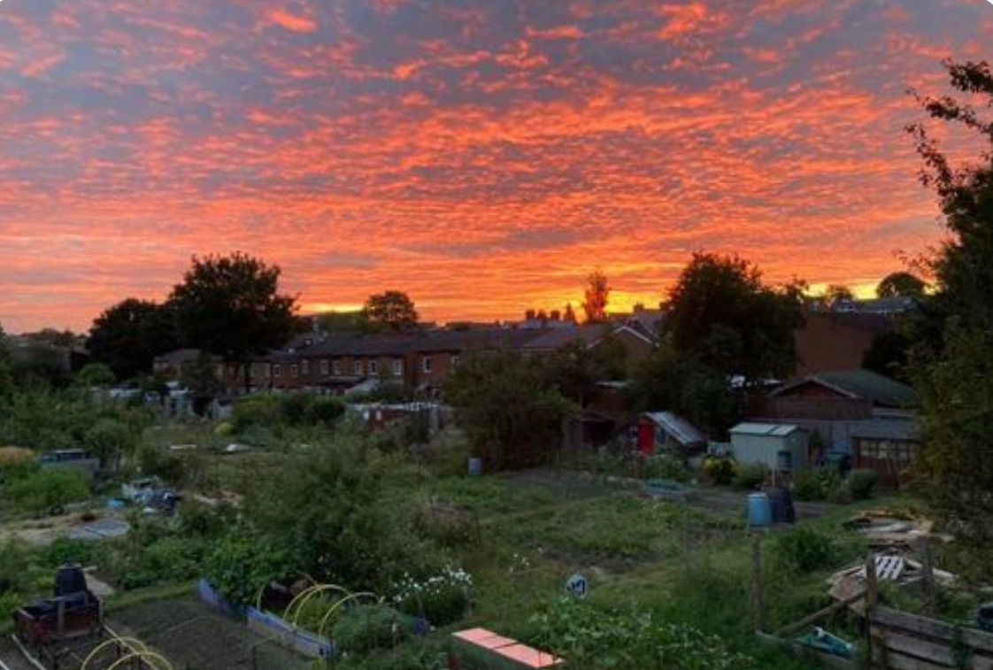 MorewaysHealth's tweet photo. Sunrise this morning over London
#moreways 
#sunrise
#mentalhealth https://t.co/MwgfdHI6Cq