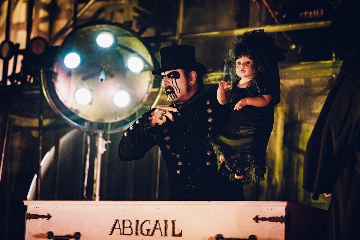 kingdiamond's tweet photo. We are gathered here tonight to lay to rest, Abigail LaFey. Whom we now know was first born dead on the 7th day of July 1777... Stay Heavy  Photo: Jason Bailey https://t.co/ZL5pm6xYlN
