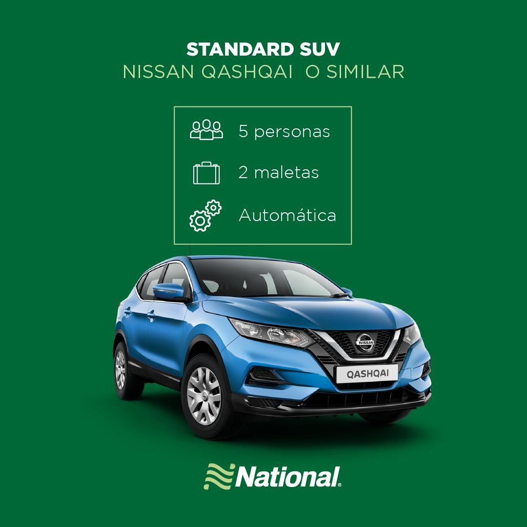 Nationalcarrd's tweet photo. La categoría Standard Suv te brinda espacio, seguridad y comodidad. Haz tu reserva en el  ☎️📱809-562-1444 ¡Que nada detenga tu día! #NationalCarRD https://t.co/LYEdeqvSMo
