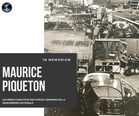 Forcesaeriennes's tweet photo. #inmemoriam 
Un peu d'#histoire sur « Les pères fondateurs » des @Forcesaeriennes de la @Gendarmerie 🚁
Le colonel Maurice Piqueton, sous-directeur de la Gendarmerie en 1951 a défendu le bien fondé de la création des Forces Aériennes de la Gendarmerie 👮🏽 https://t.co/WpSpdt44w3