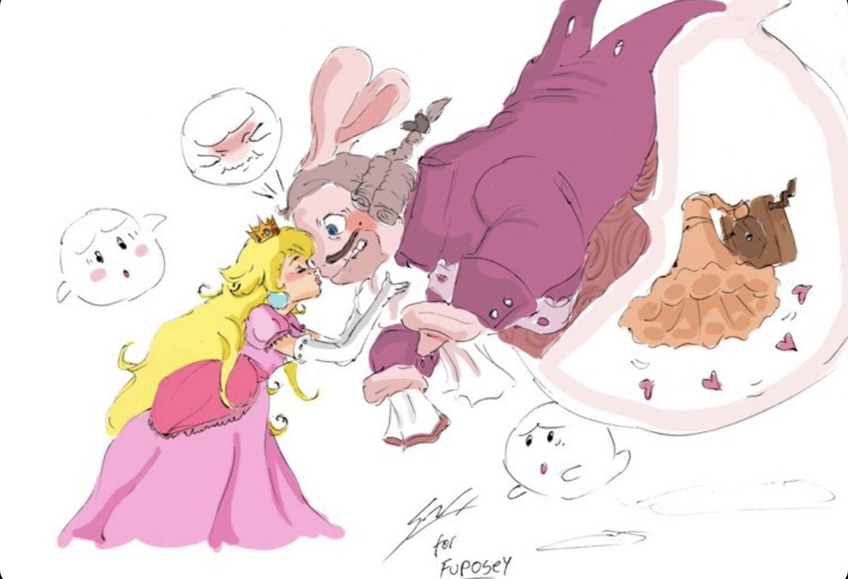 snekysnek900's tweet photo. My friend made these for you @fuposey! #mariorabbidskingdombattle #princesspeach #boos #phantom #tomphan #LOOKATDESESWEETBEBEIS🥺 https://t.co/hKt2aKu7dw