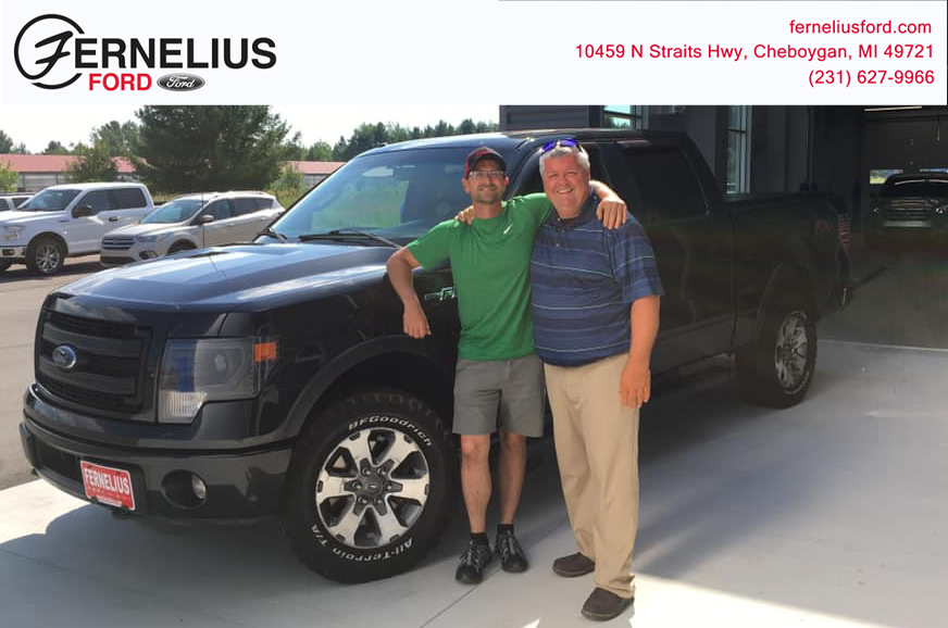 FerneliusFord's tweet photo. Duane Landrie and Brad Hanel with Daune's new ride a 2014 Ford F-150. Brad and the team at Fernelius Ford want to welcome you to the Fernelius Family! https://t.co/zwImvJ24AO